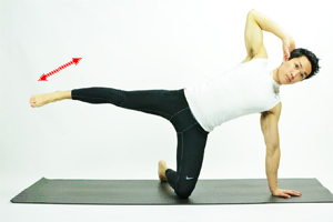 Kneeling Sidekick Pilates - Musculoskeletal Physiotherapy Australia