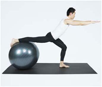 Pilates ball and circle - Musculoskeletal Physiotherapy Australia